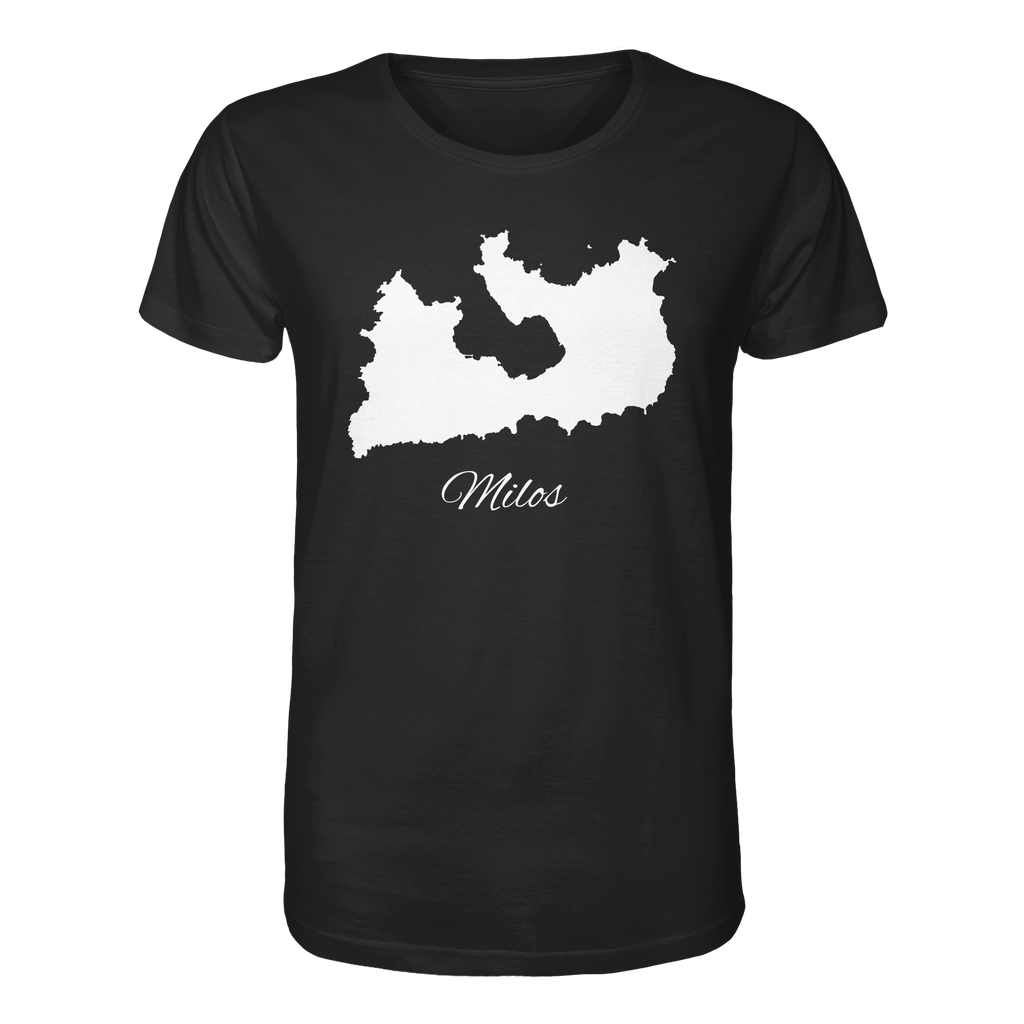 Milos Silhouette Griechenland - Organic Shirt