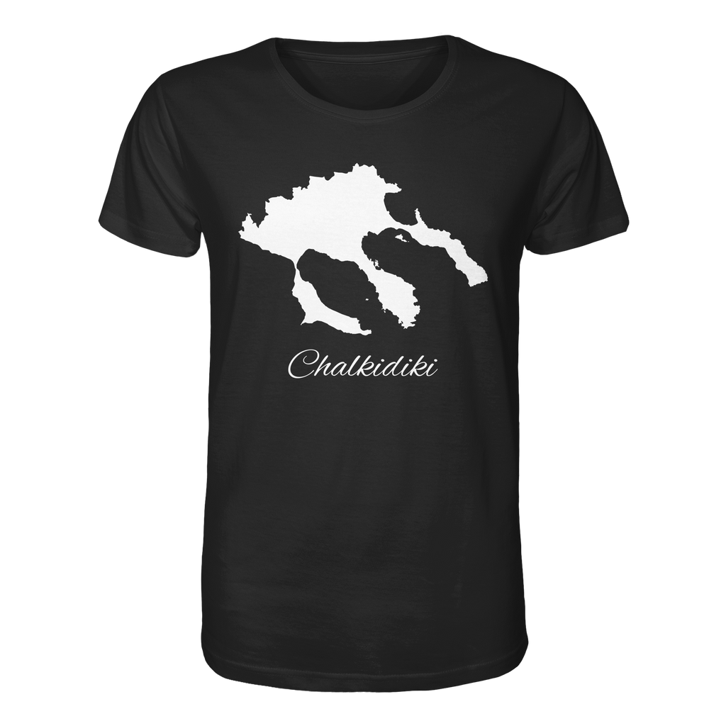 Chalkidiki Silhouette Griechenland - Organic Shirt