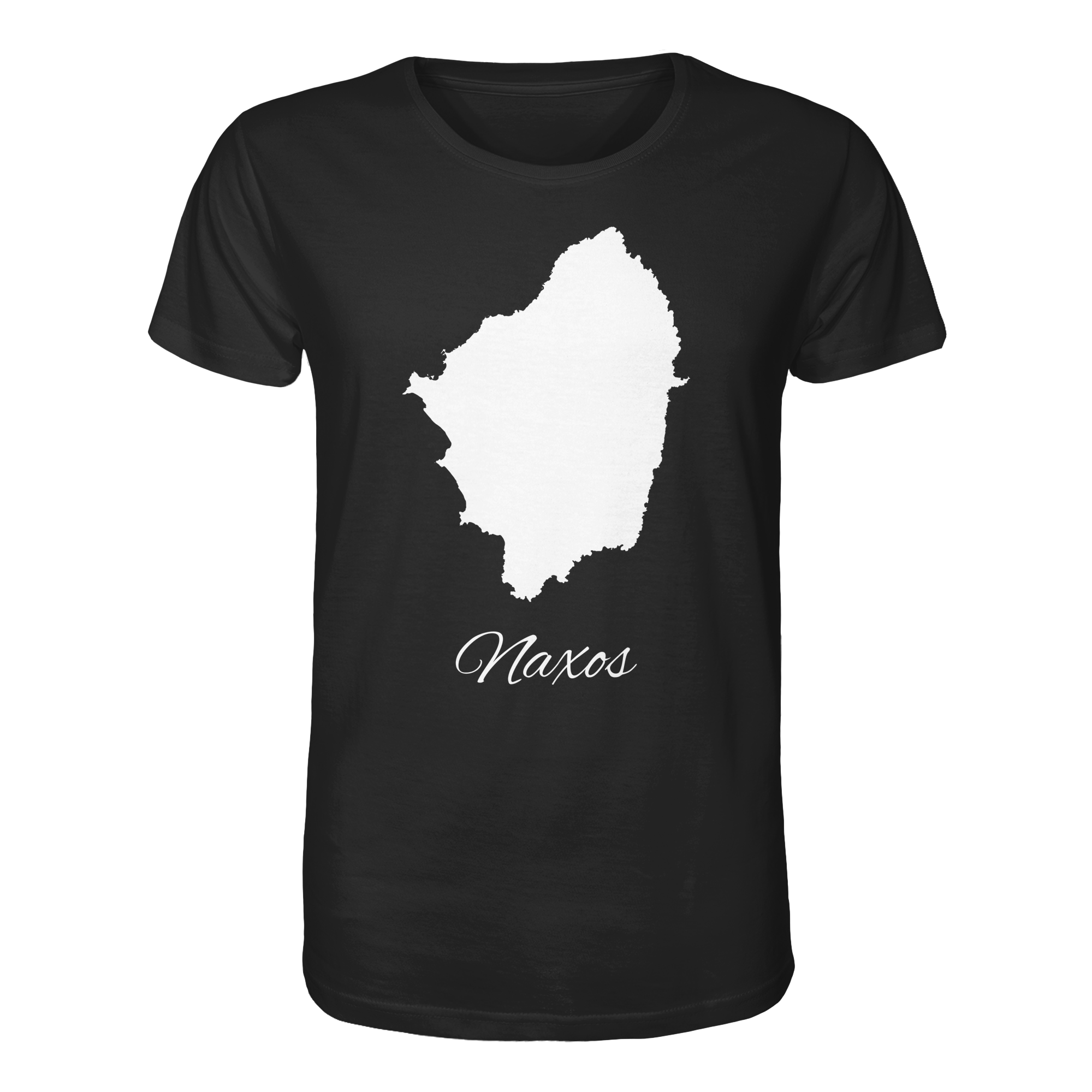 Naxos Silhouette Griechenland - Organic Shirt