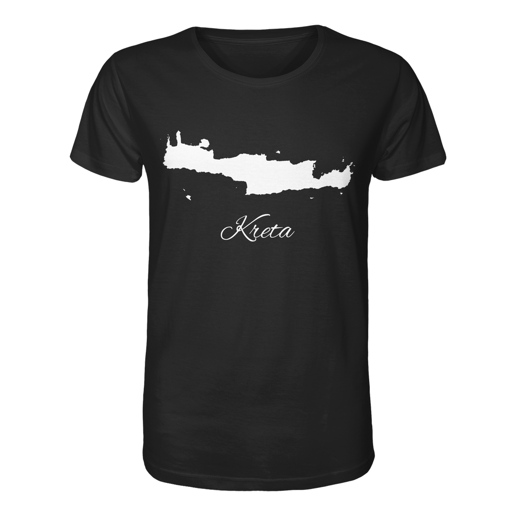 Kreta Silhouette Griechenland - Organic Shirt