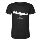Kreta Silhouette Griechenland - Organic Shirt