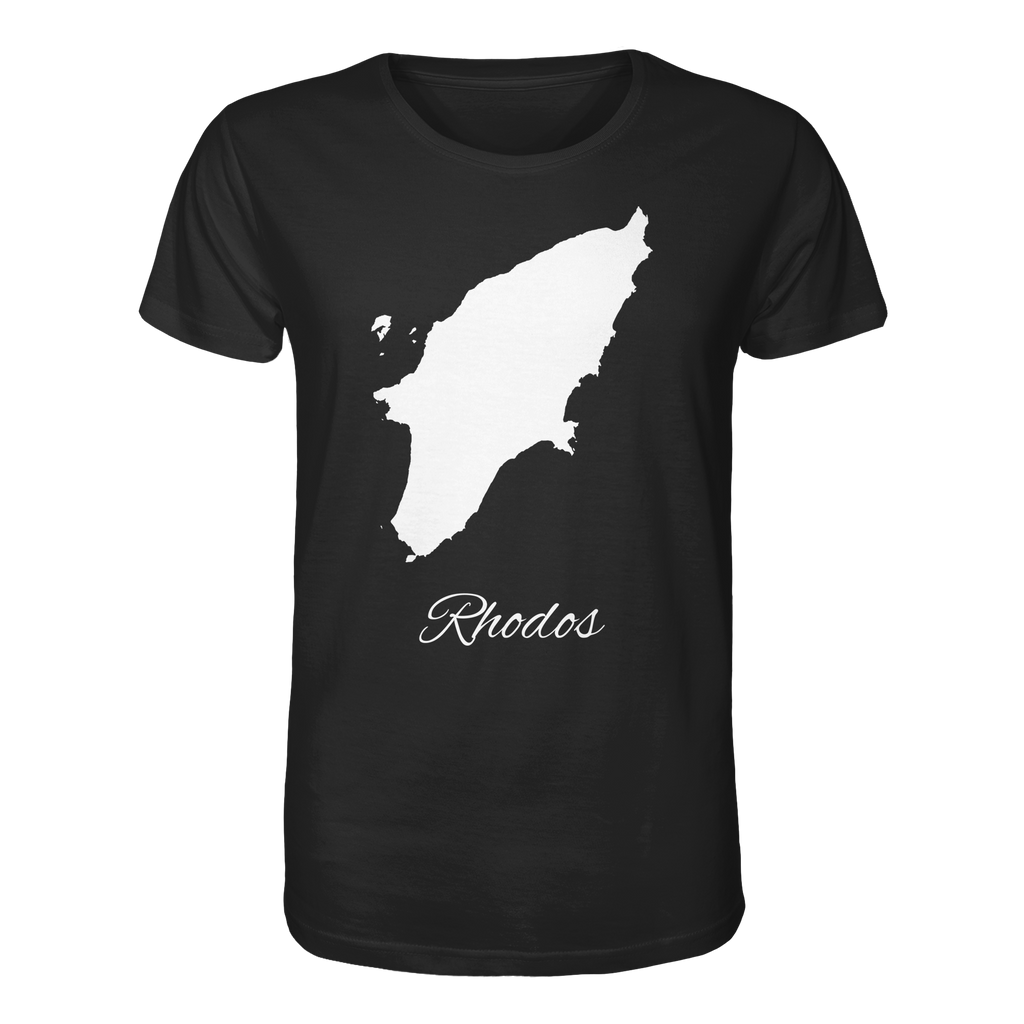 Rhodos Silhouette Griechenland - Organic Shirt