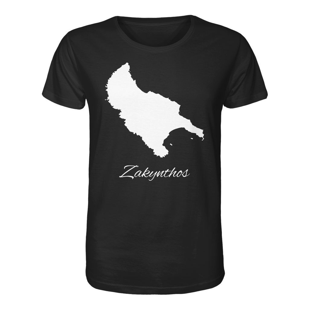 Zakynthos Silhouette Griechenland - Organic Shirt