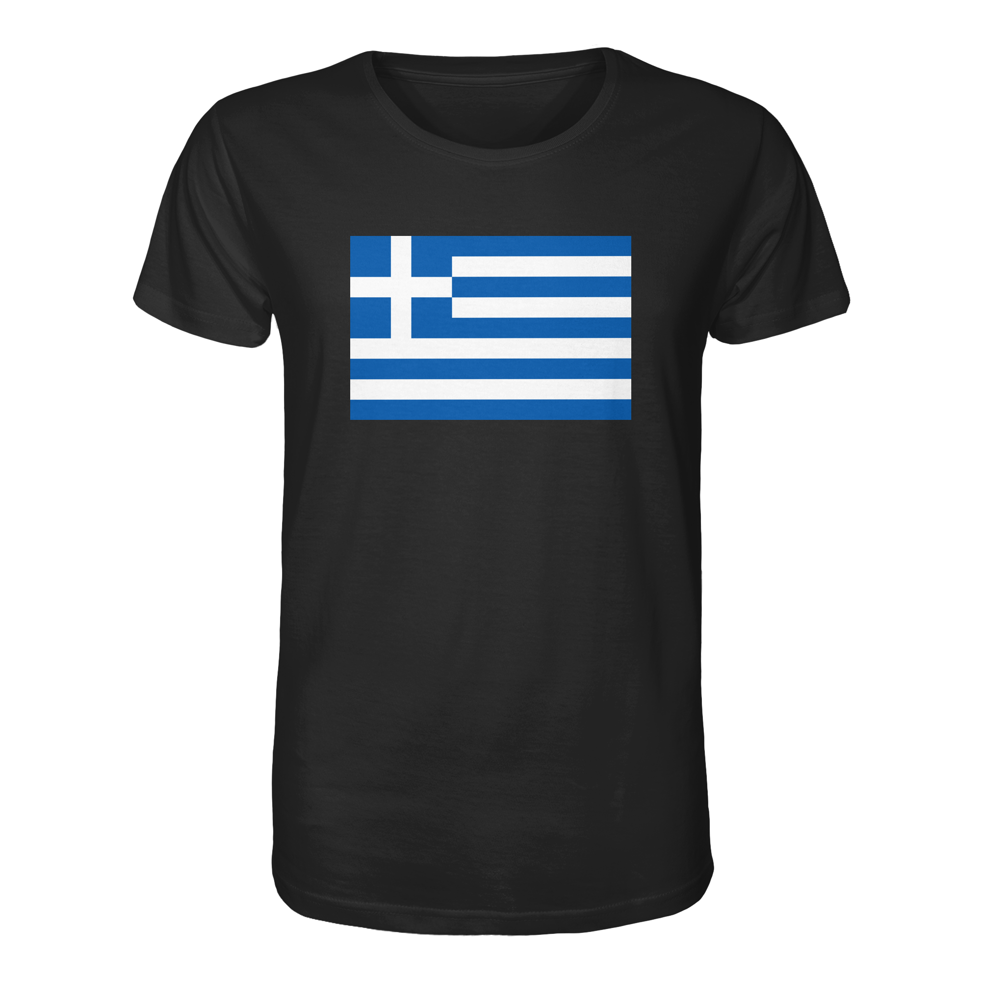 Griechenland Flagge - Organic Shirt