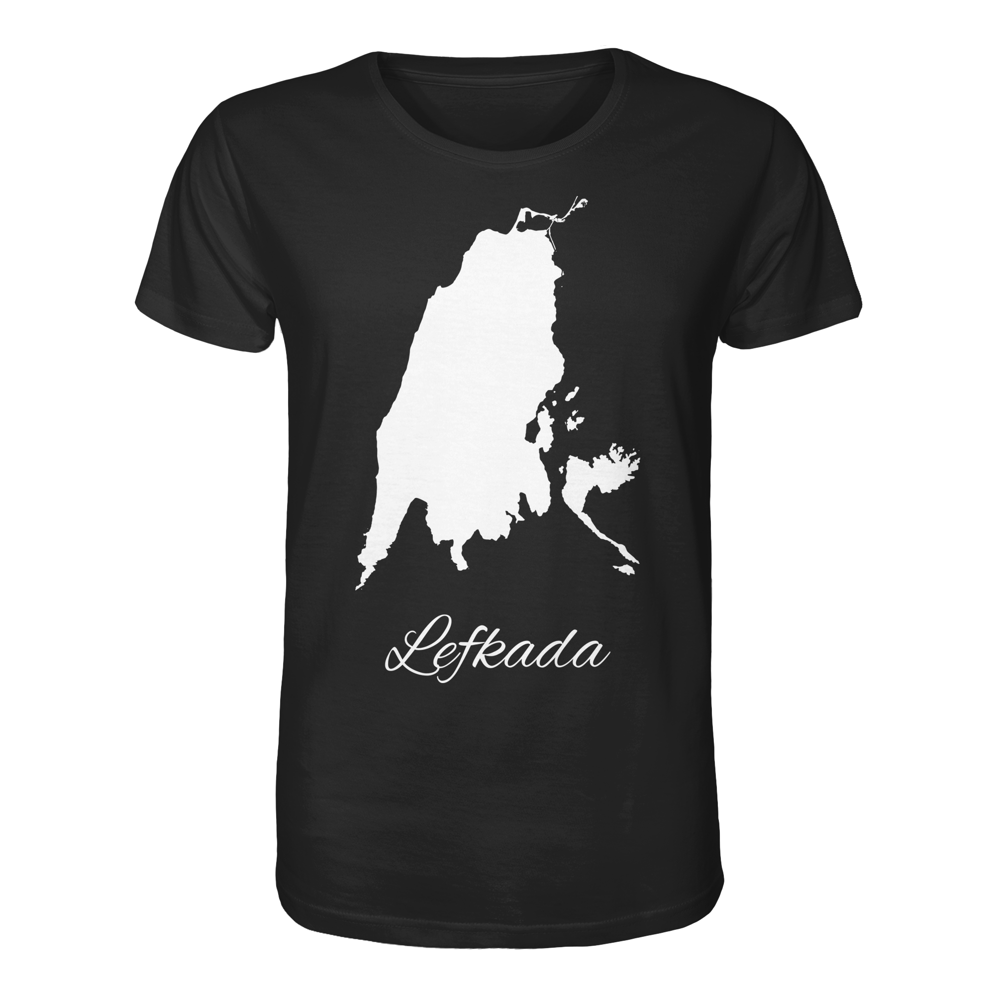 Lefkada Silhouette Griechenland - Organic Shirt