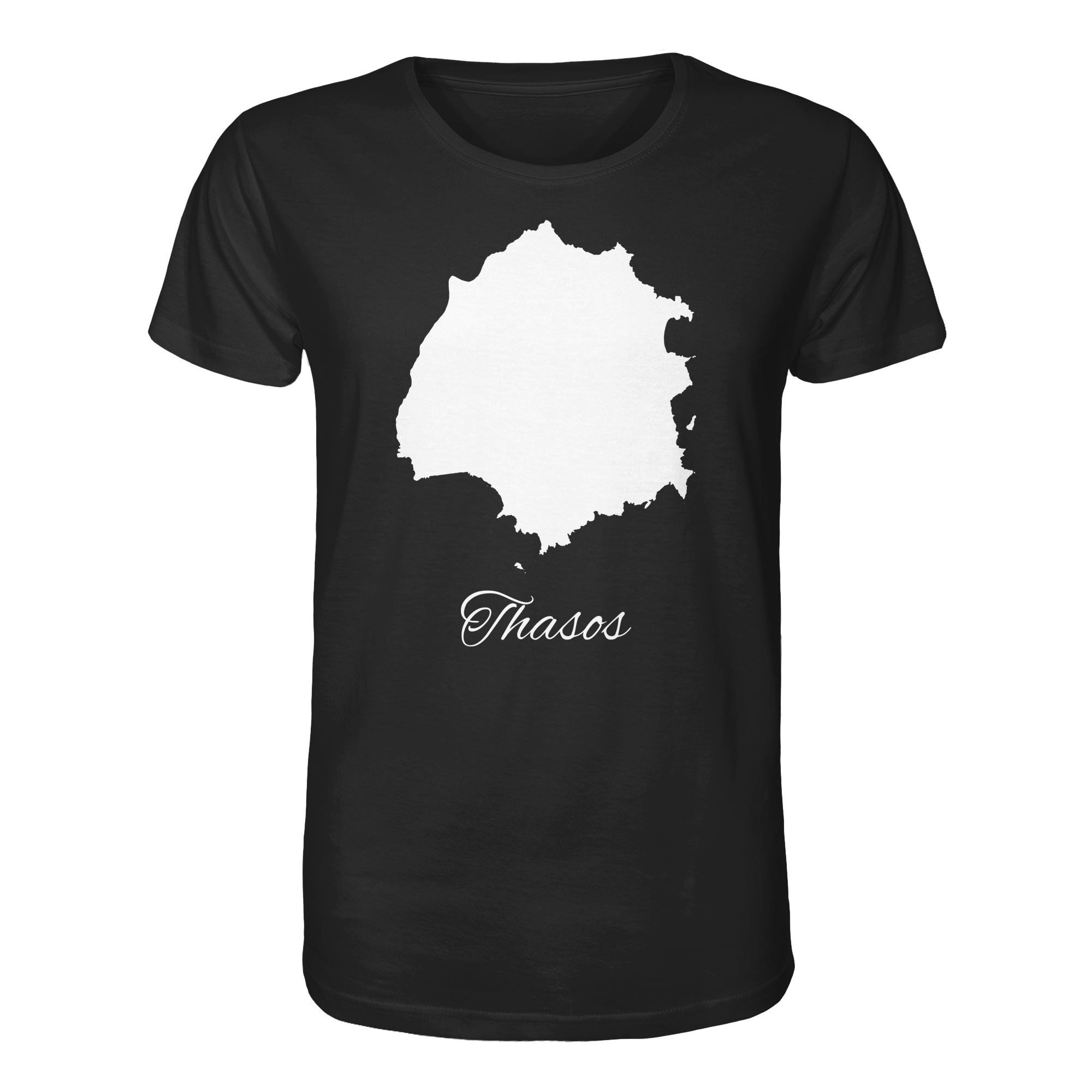 Thasos Silhouette Griechenland - Organic Shirt