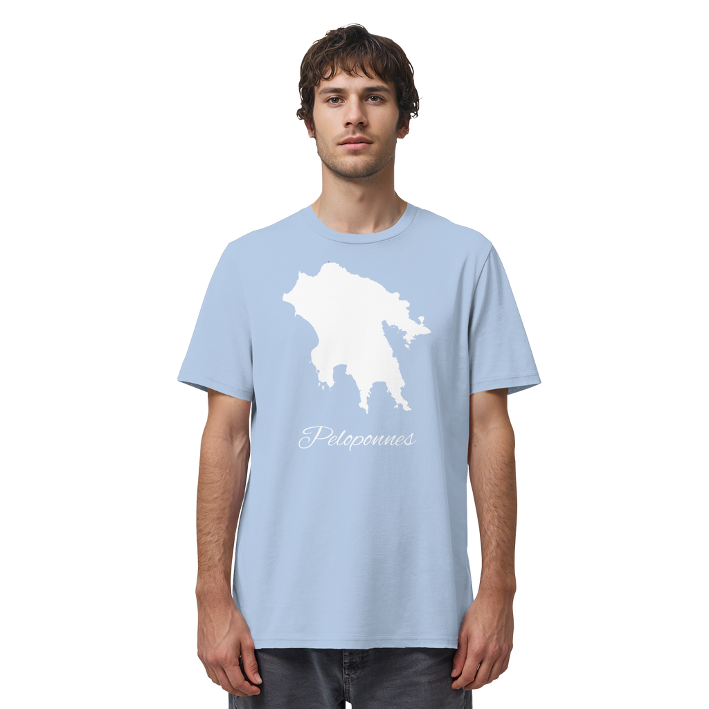 Peloponnes Silhouette Griechenland - Organic Shirt