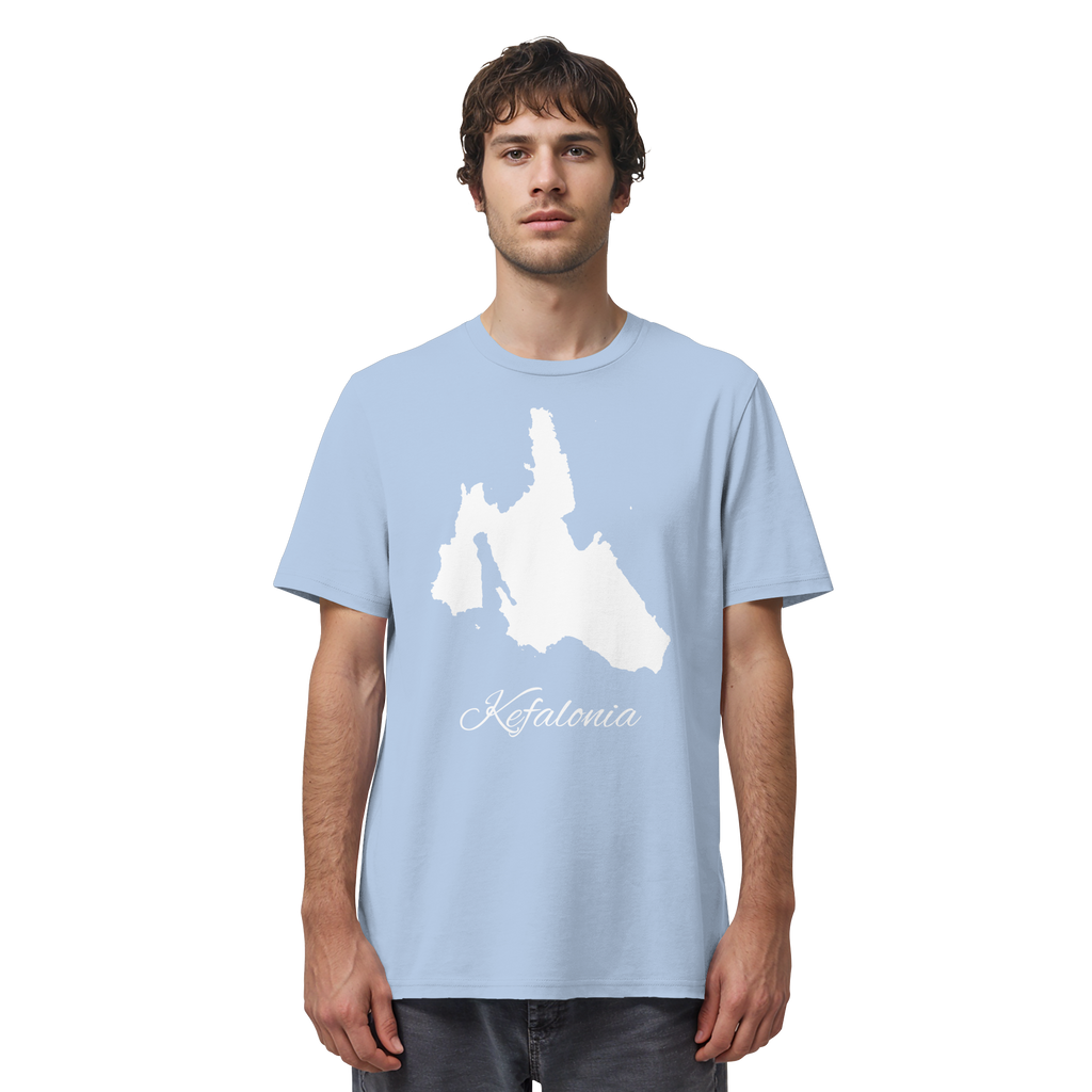 Kefalonia Silhouette Griechenland - Organic Shirt