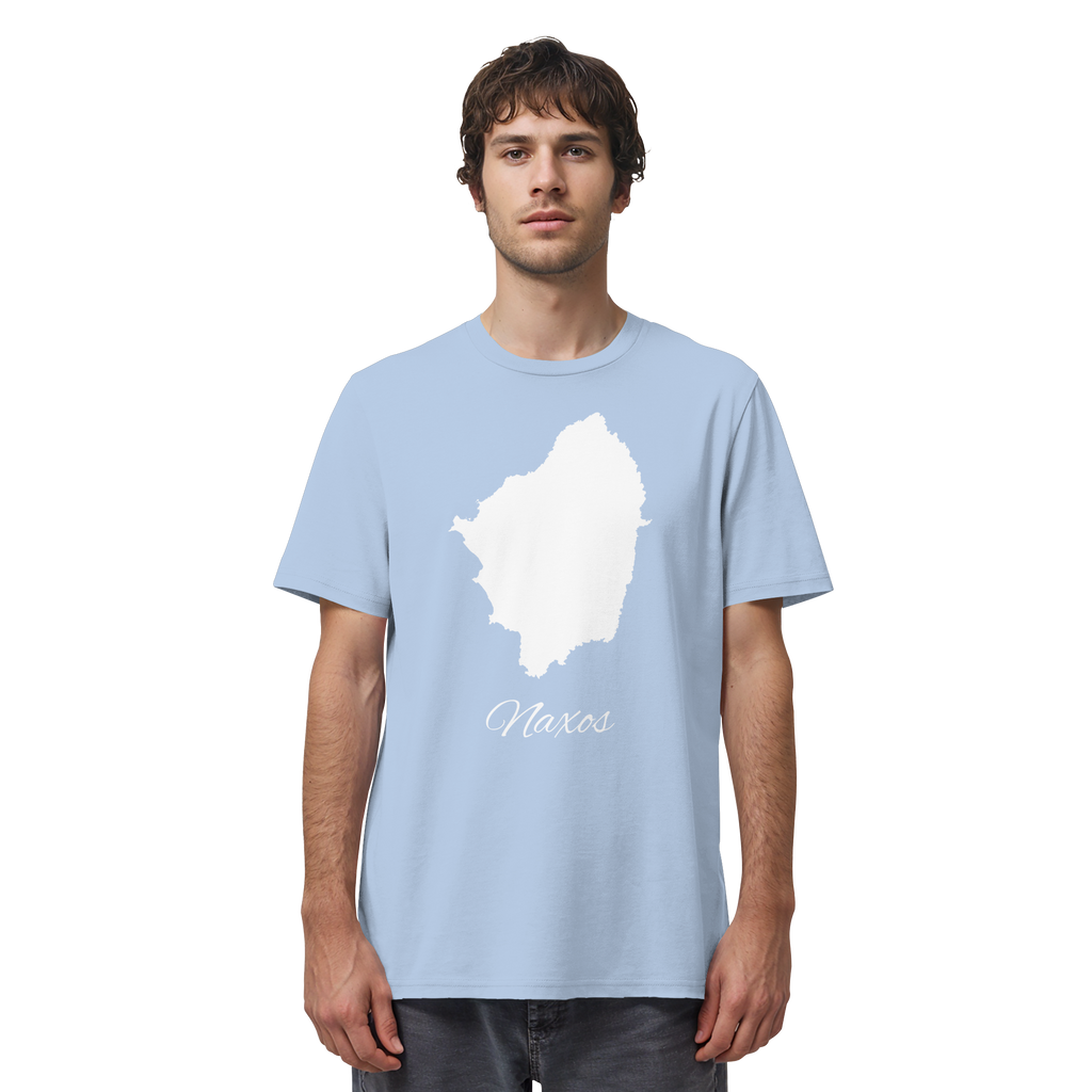 Naxos Silhouette Griechenland - Organic Shirt