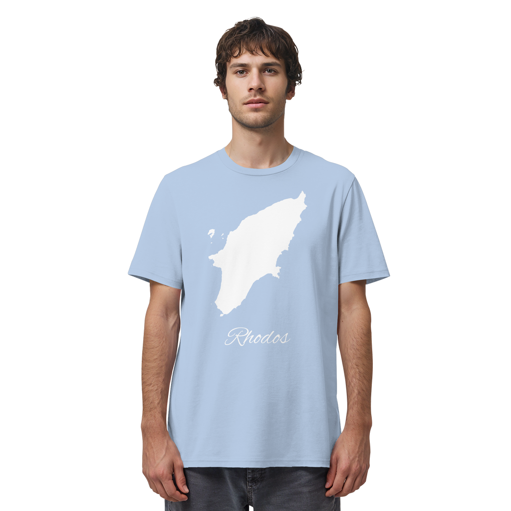 Rhodos Silhouette Griechenland - Organic Shirt