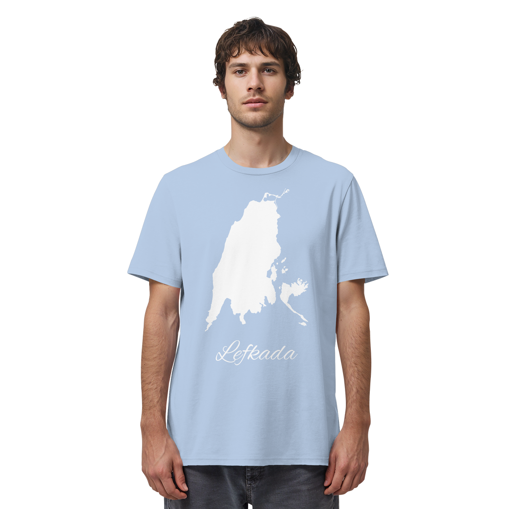 Lefkada Silhouette Griechenland - Organic Shirt