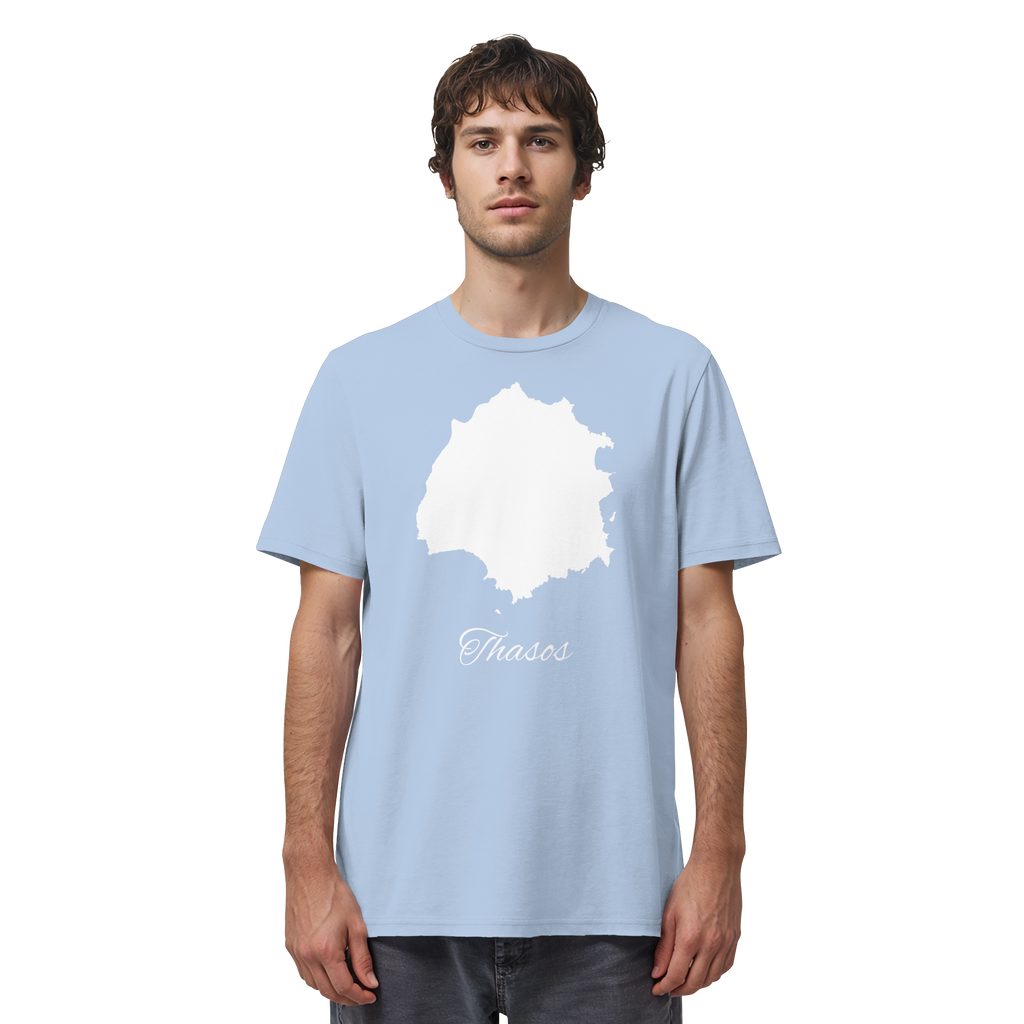 Thasos Silhouette Griechenland - Organic Shirt