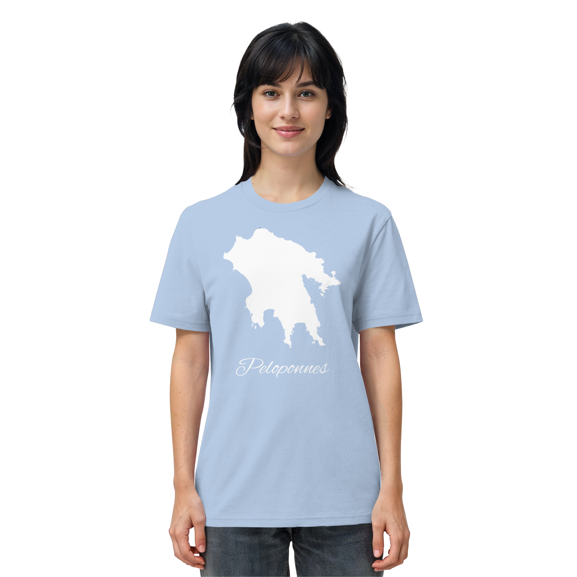 Peloponnes Silhouette Griechenland - Organic Shirt