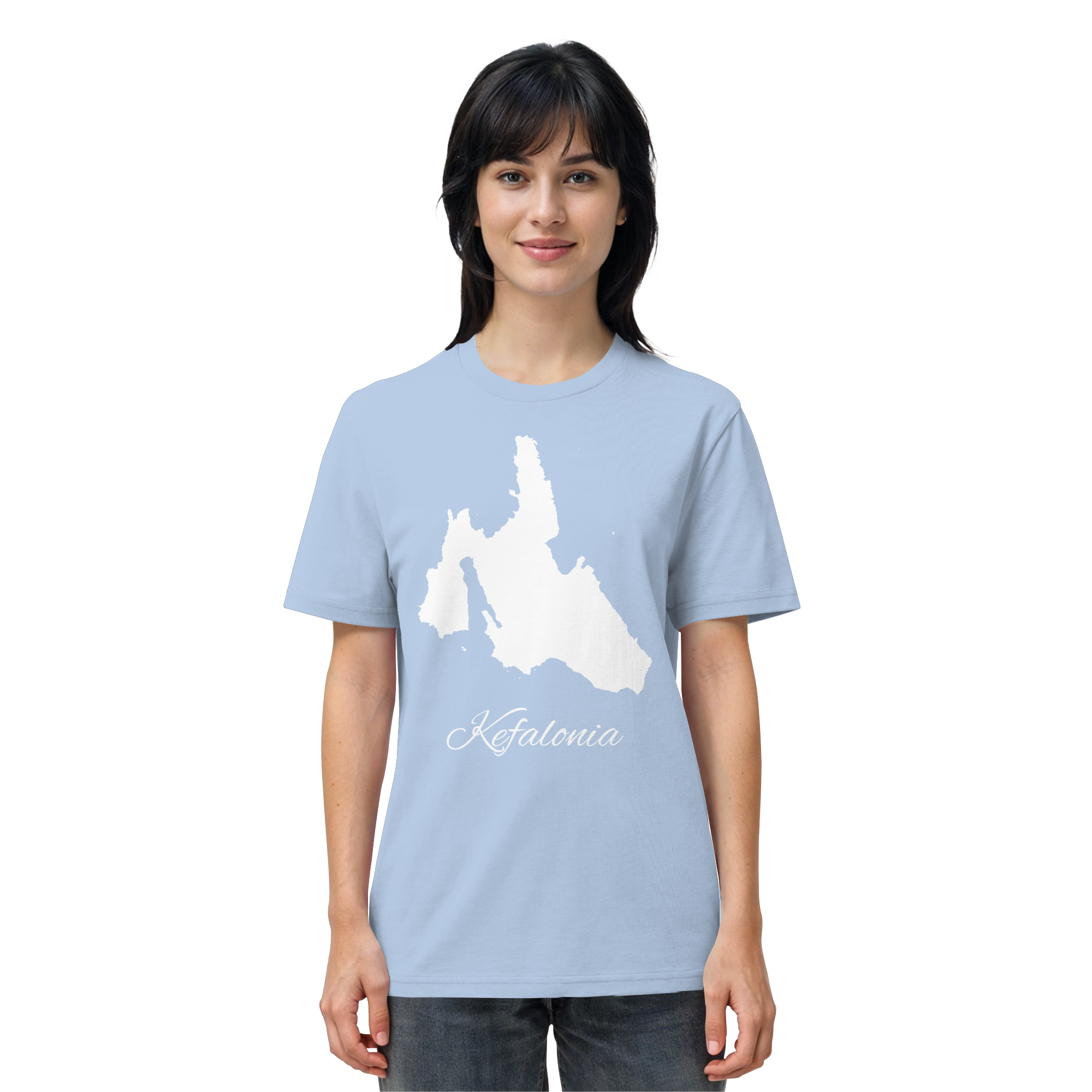 Kefalonia Silhouette Griechenland - Organic Shirt