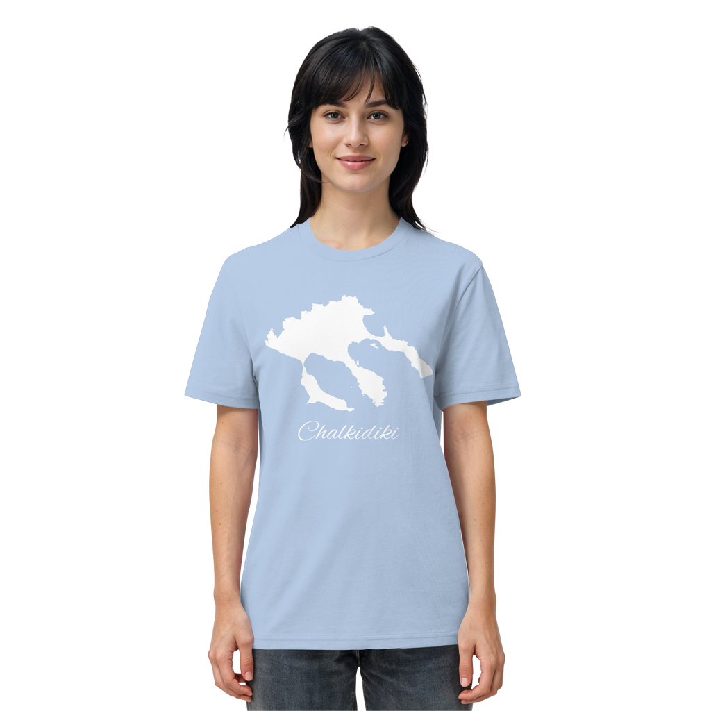 Chalkidiki Silhouette Griechenland - Organic Shirt