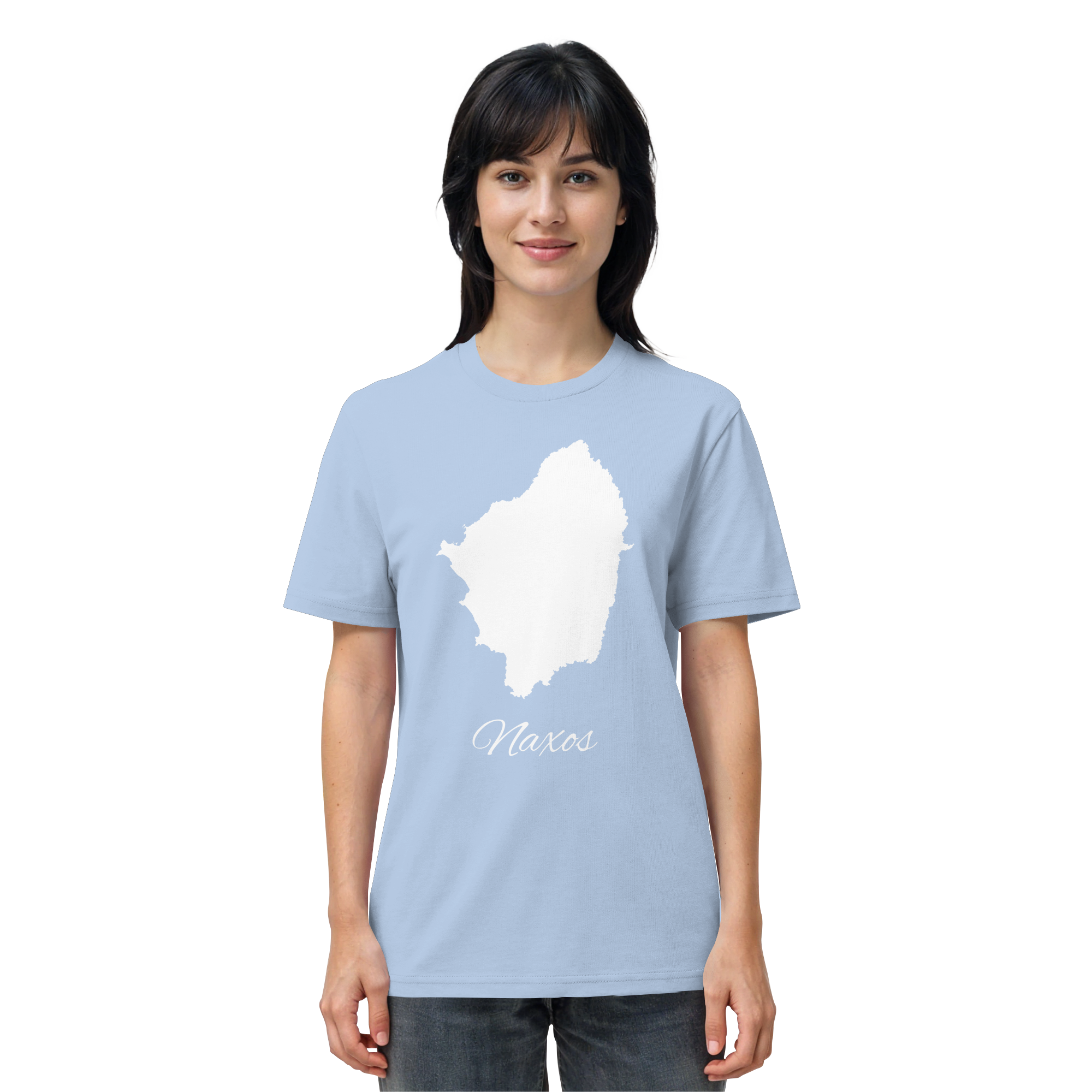 Naxos Silhouette Griechenland - Organic Shirt