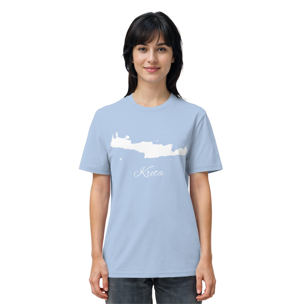 Kreta Silhouette Griechenland - Organic Shirt