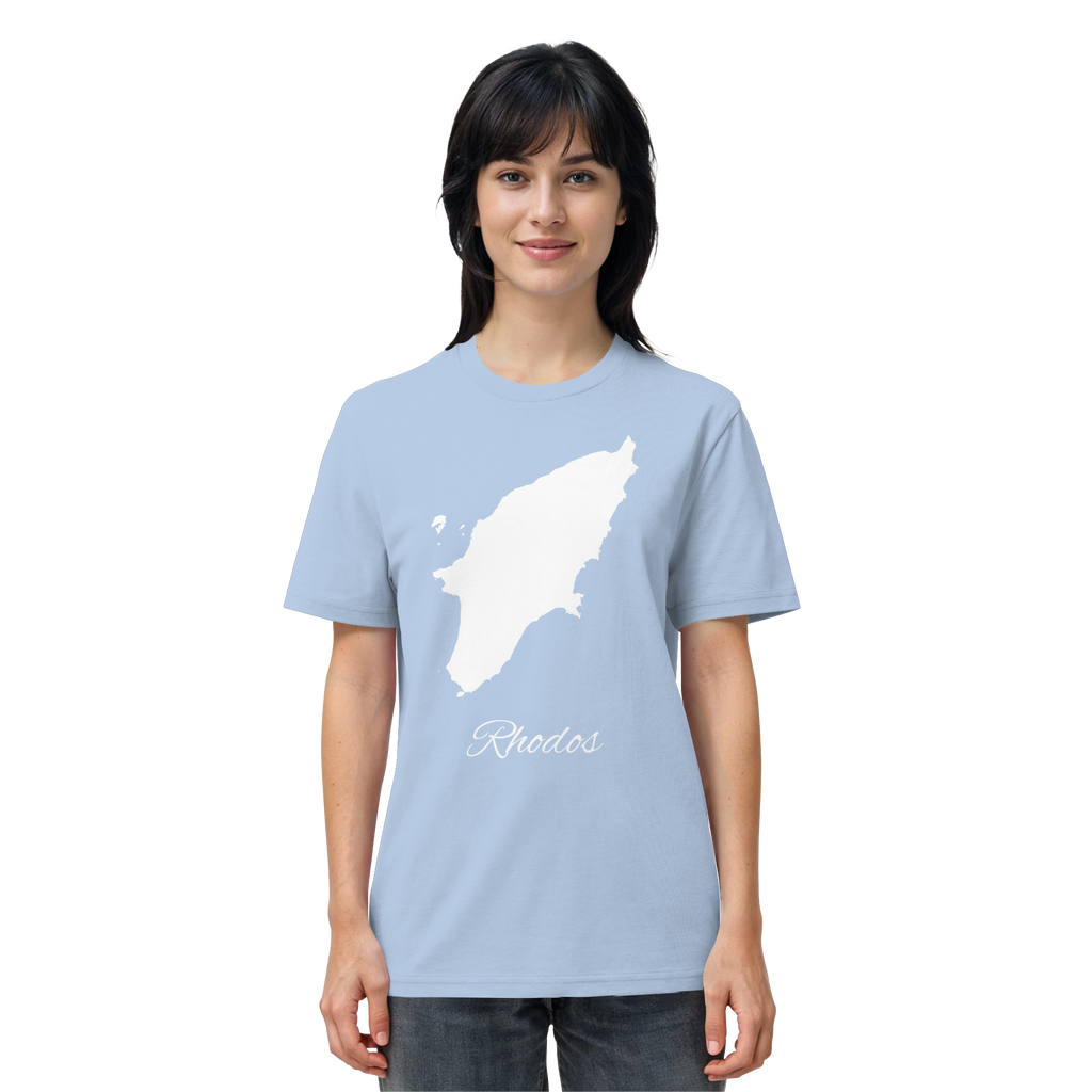 Rhodos Silhouette Griechenland - Organic Shirt
