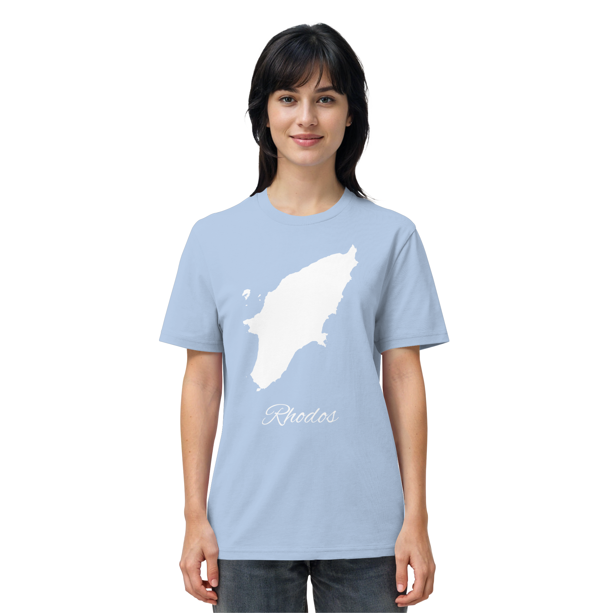 Rhodos Silhouette Griechenland - Organic Shirt
