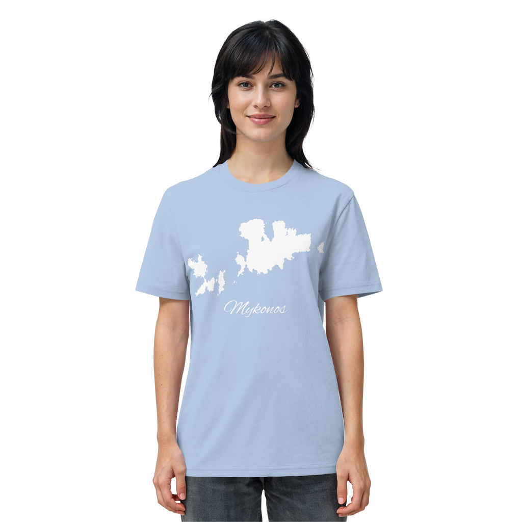 Mykonos Silhouette Griechenland - Organic Shirt