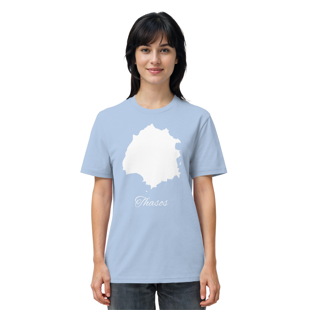 Thasos Silhouette Griechenland - Organic Shirt