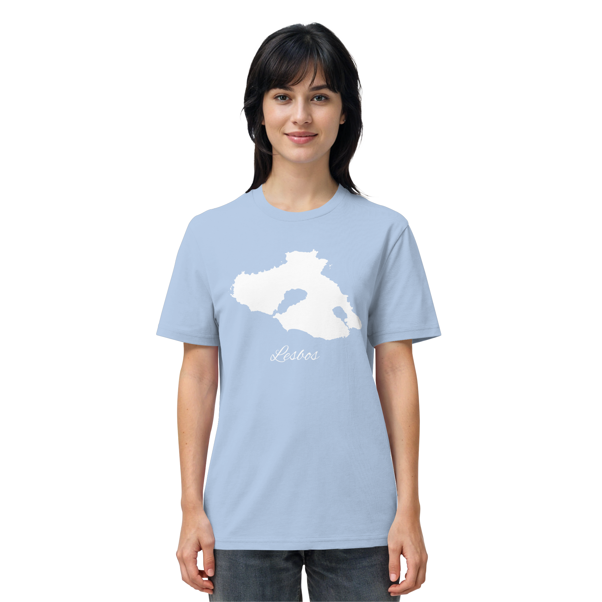 Lesbos Silhouette Griechenland - Organic Shirt