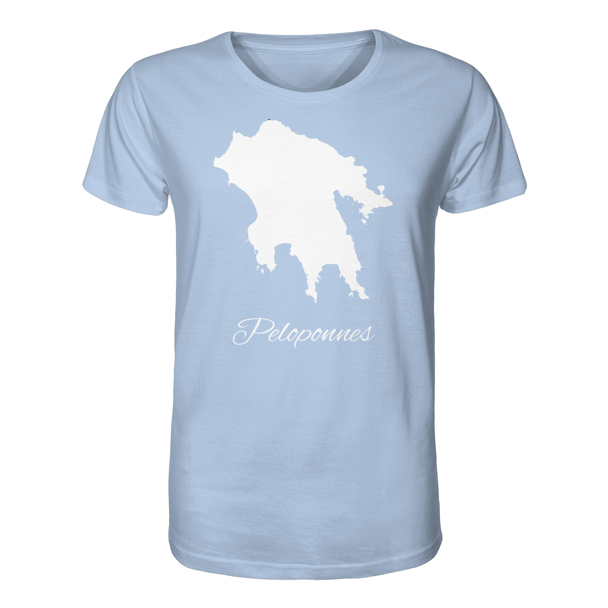 Peloponnes Silhouette Griechenland - Organic Shirt