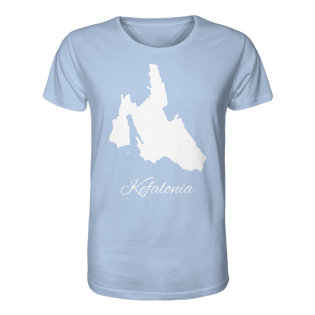 Kefalonia Silhouette Griechenland - Organic Shirt