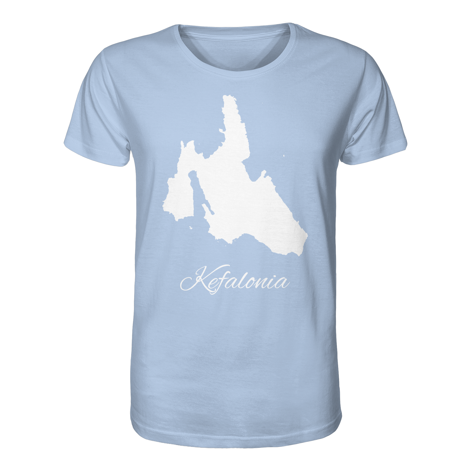 Kefalonia Silhouette Griechenland - Organic Shirt