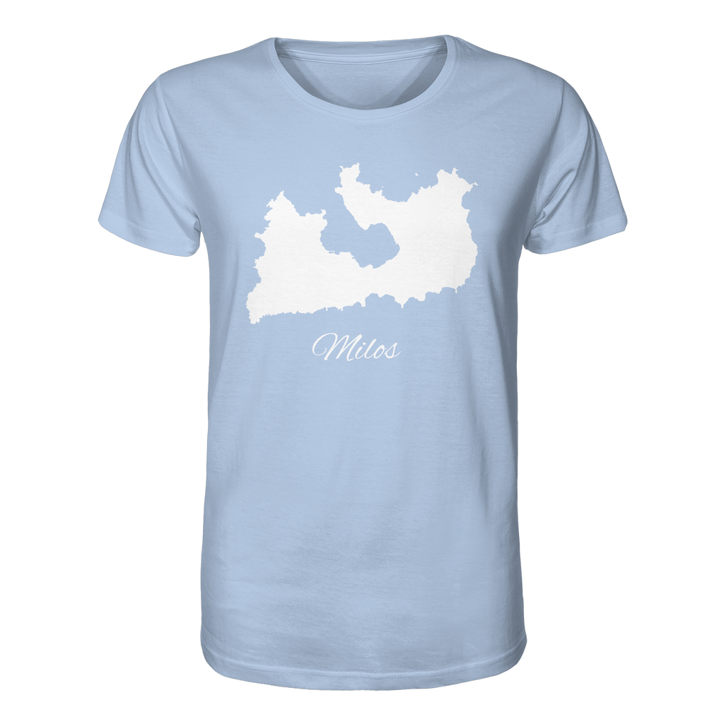 Milos Silhouette Griechenland - Organic Shirt