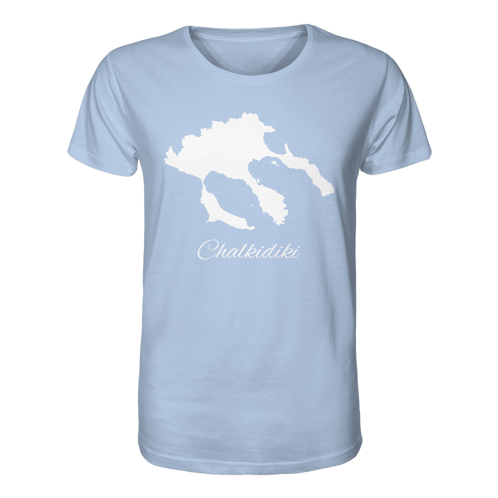 Chalkidiki Silhouette Griechenland - Organic Shirt
