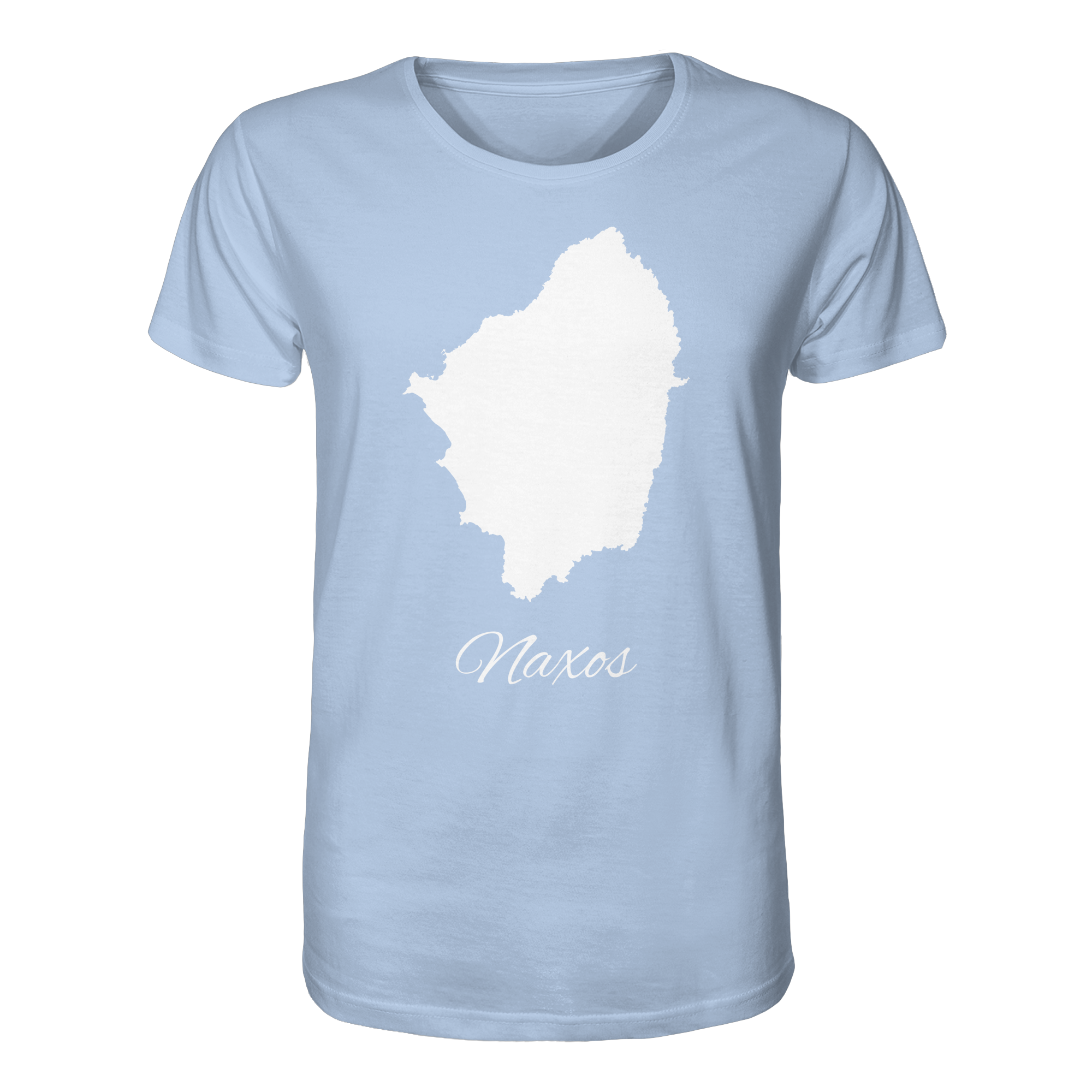 Naxos Silhouette Griechenland - Organic Shirt