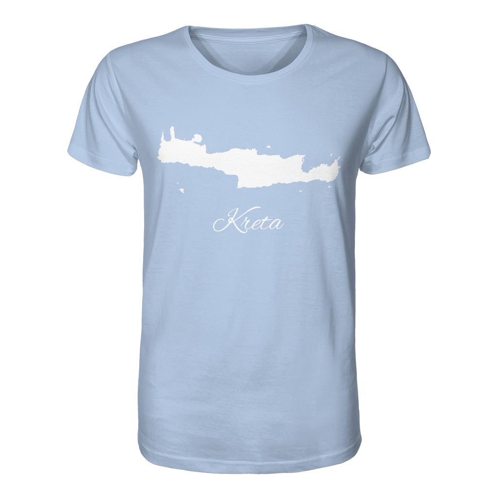Kreta Silhouette Griechenland - Organic Shirt