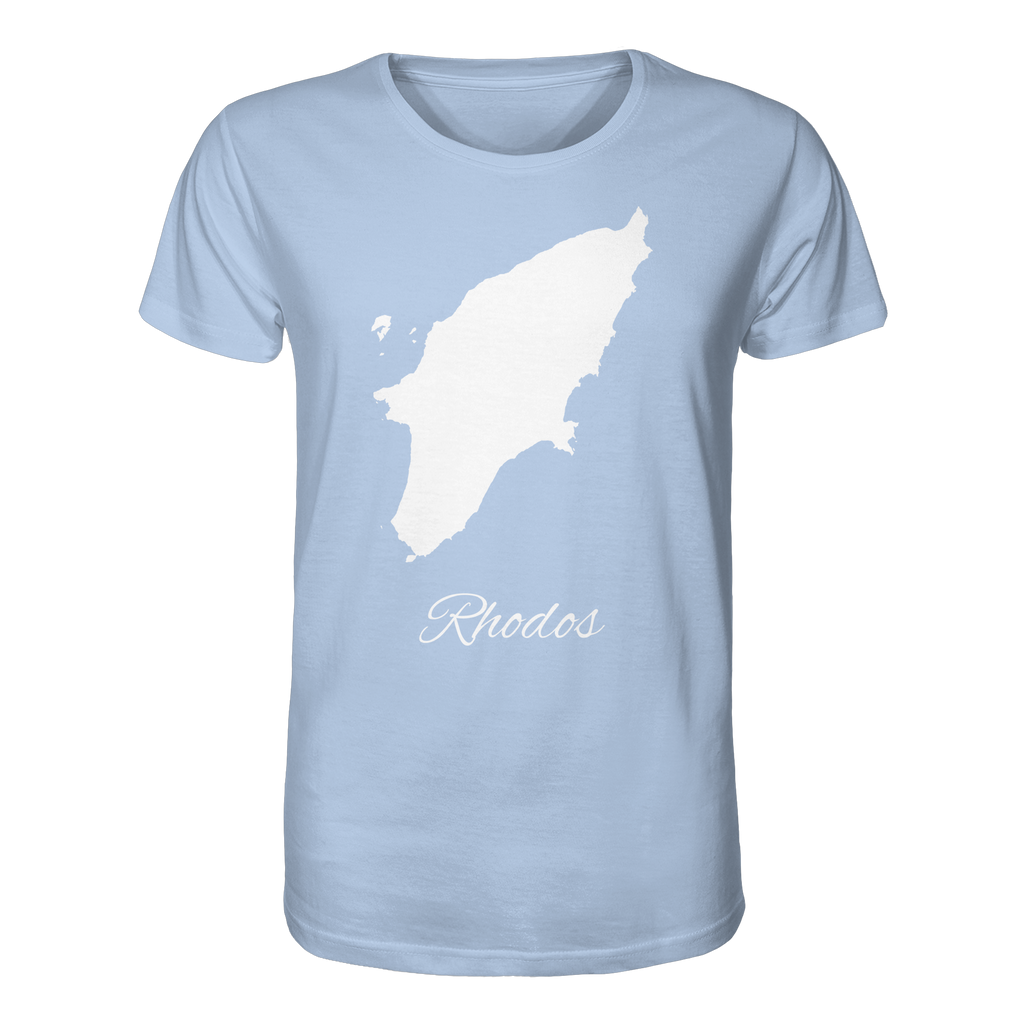 Rhodos Silhouette Griechenland - Organic Shirt