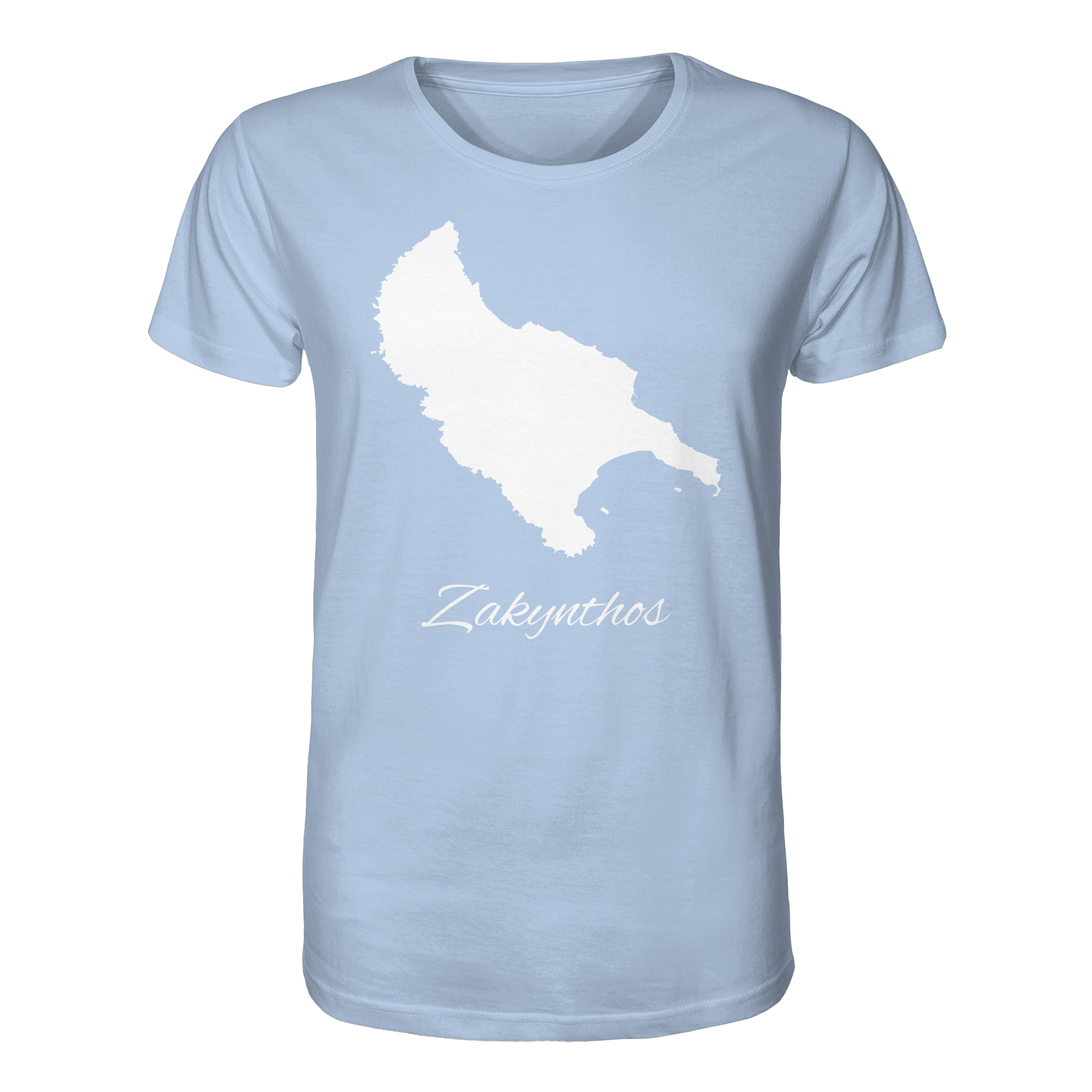Zakynthos Silhouette Griechenland - Organic Shirt