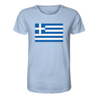 Griechenland Flagge - Organic Shirt