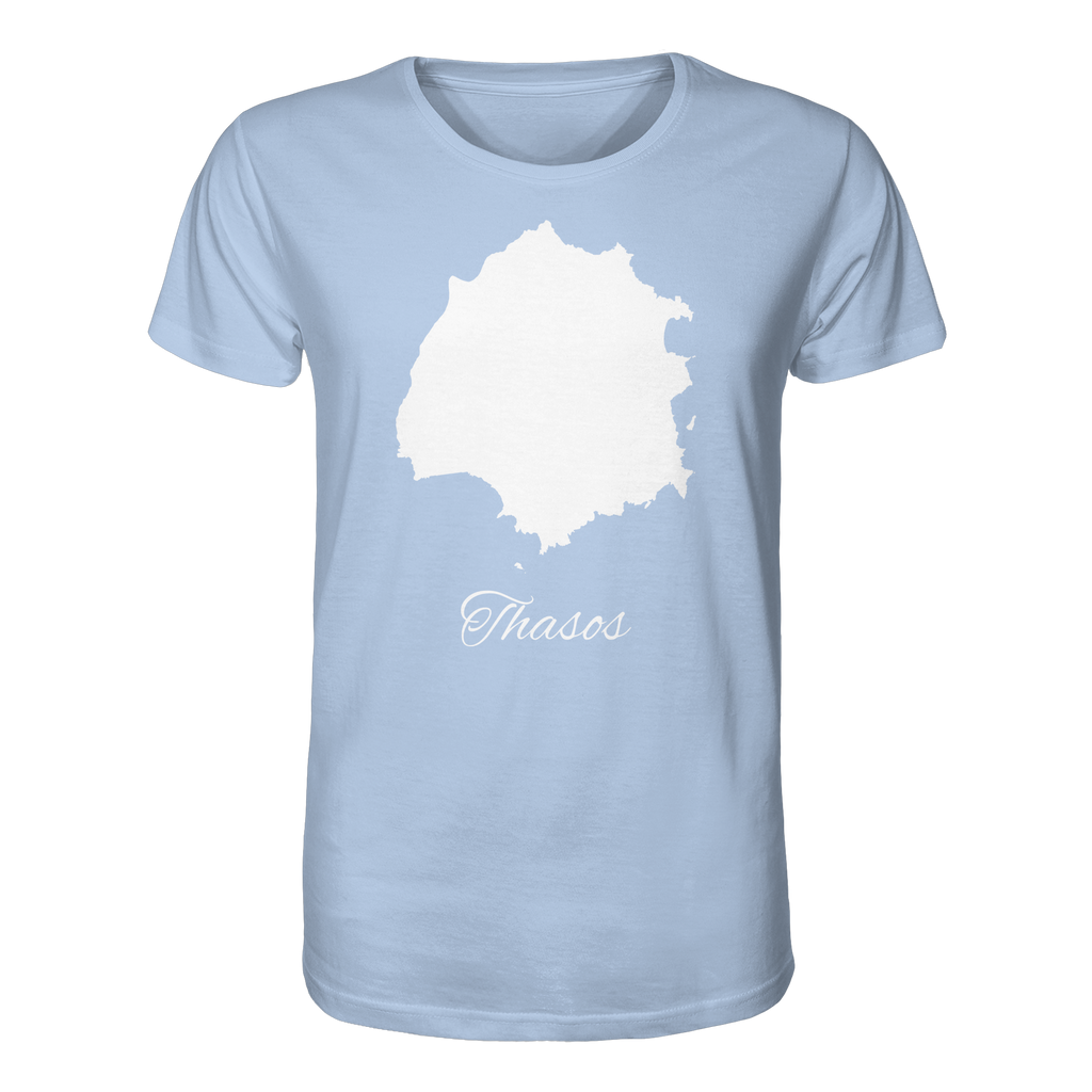 Thasos Silhouette Griechenland - Organic Shirt