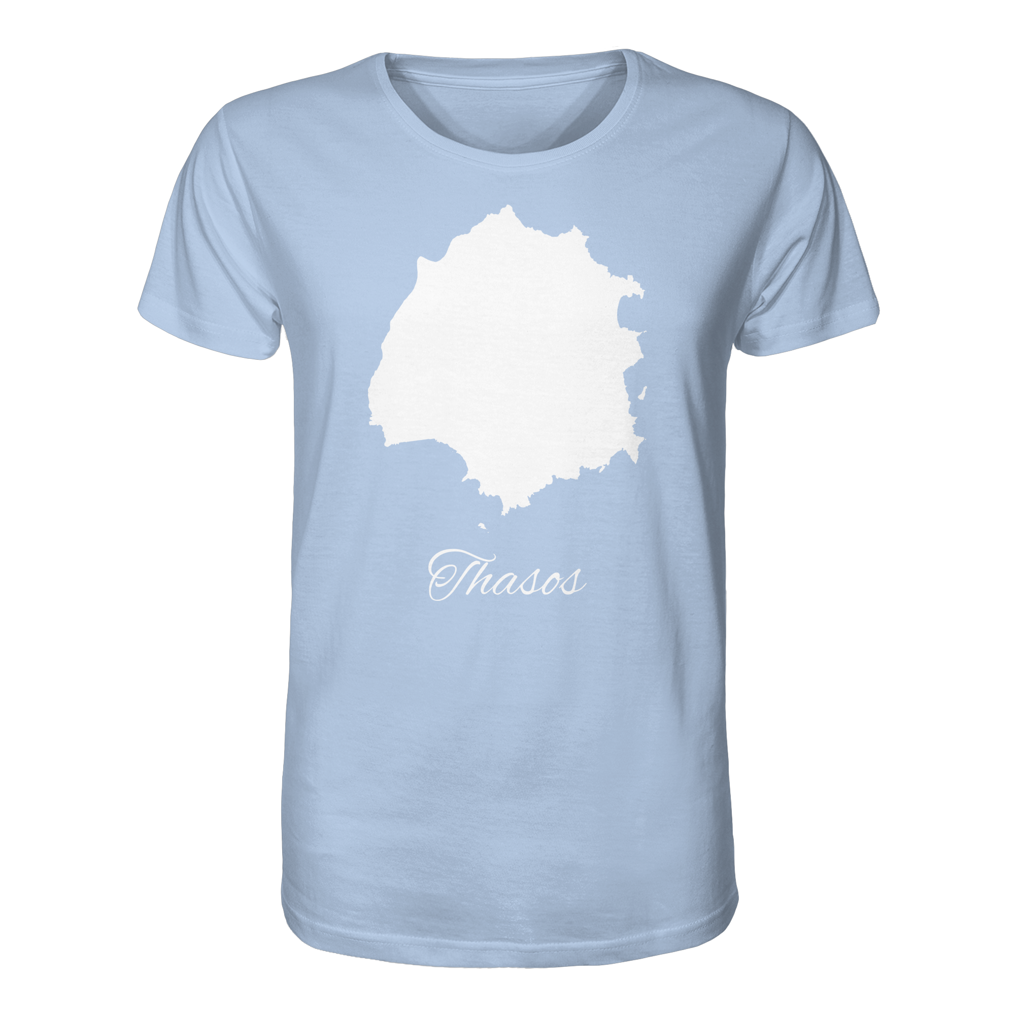 Thasos Silhouette Griechenland - Organic Shirt