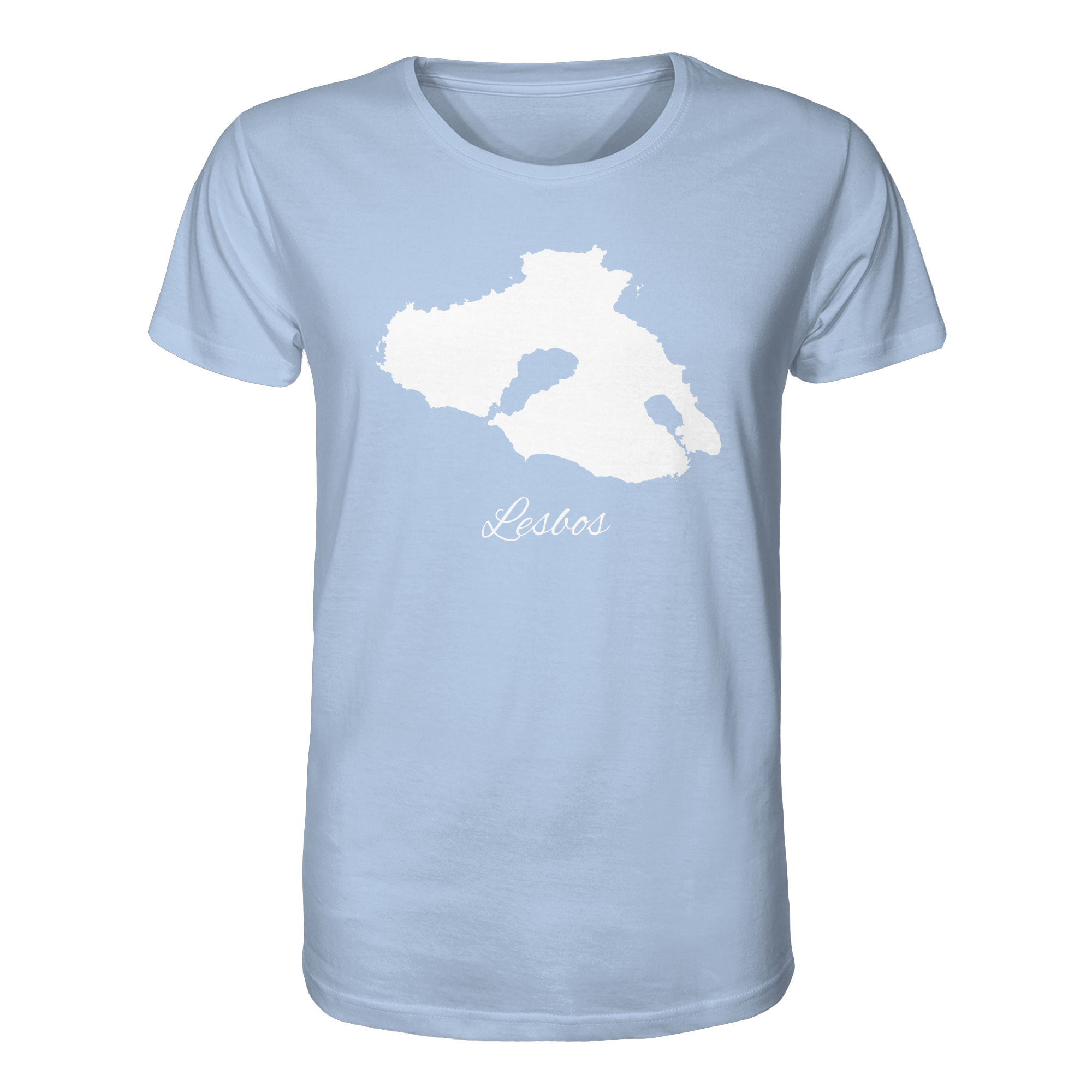 Lesbos Silhouette Griechenland - Organic Shirt