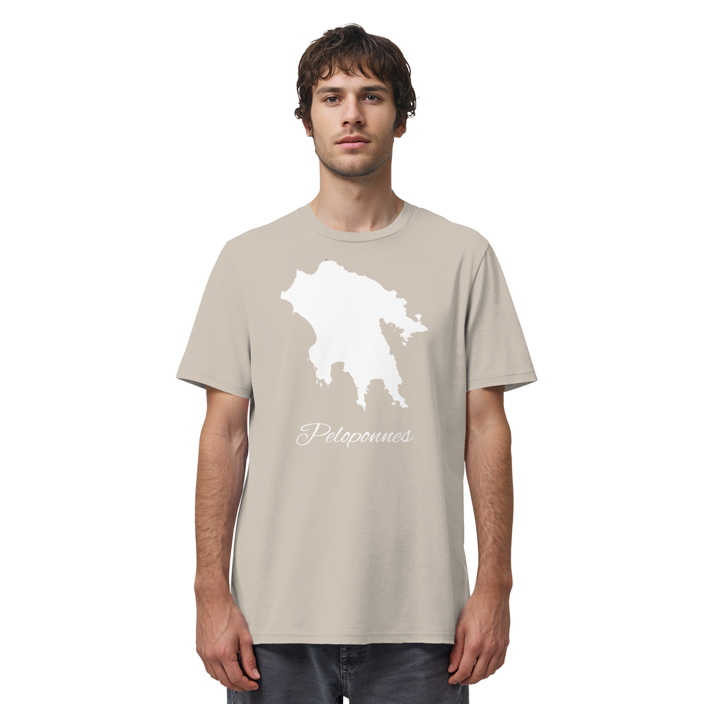 Peloponnes Silhouette Griechenland - Organic Shirt