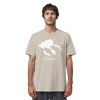 Chalkidiki Silhouette Griechenland - Organic Shirt