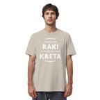 Trinke ich Raki träume ich von Kreta - Organic Shirt