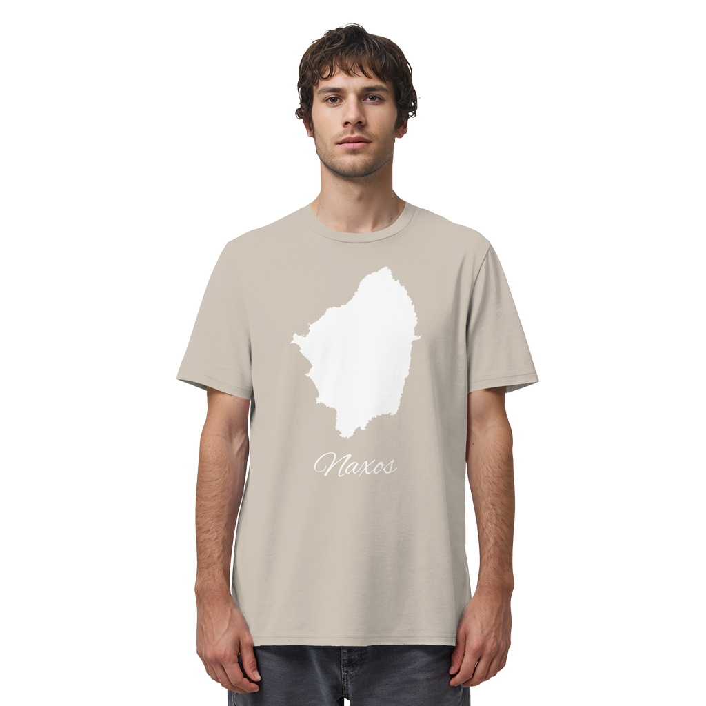 Naxos Silhouette Griechenland - Organic Shirt