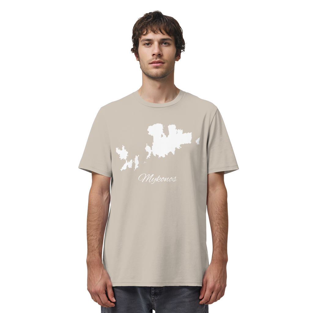 Mykonos Silhouette Griechenland - Organic Shirt
