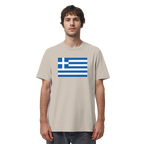 Griechenland Flagge - Organic Shirt
