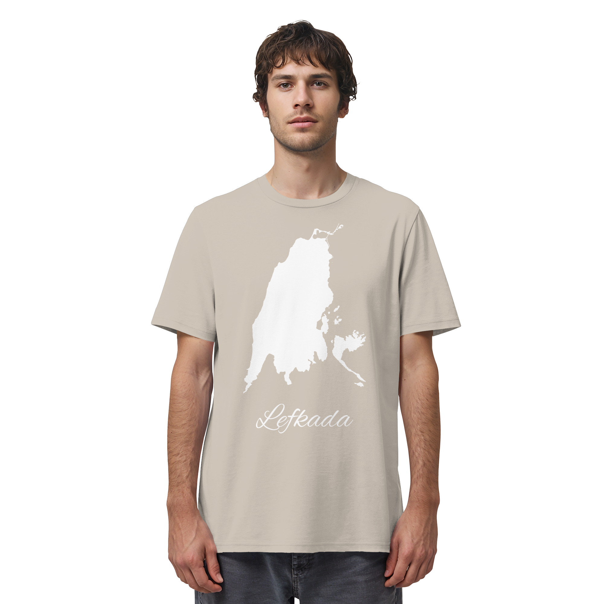 Lefkada Silhouette Griechenland - Organic Shirt