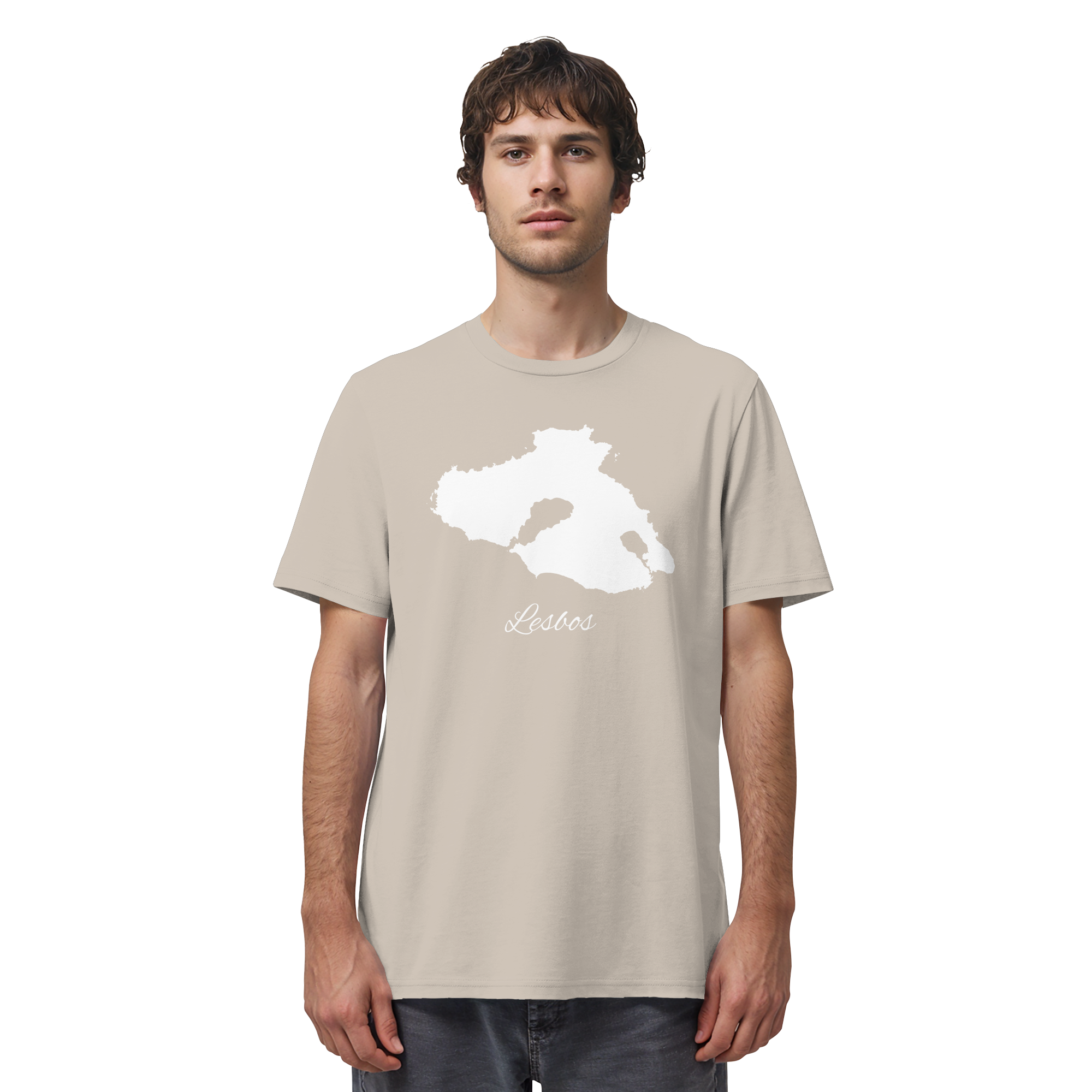 Lesbos Silhouette Griechenland - Organic Shirt