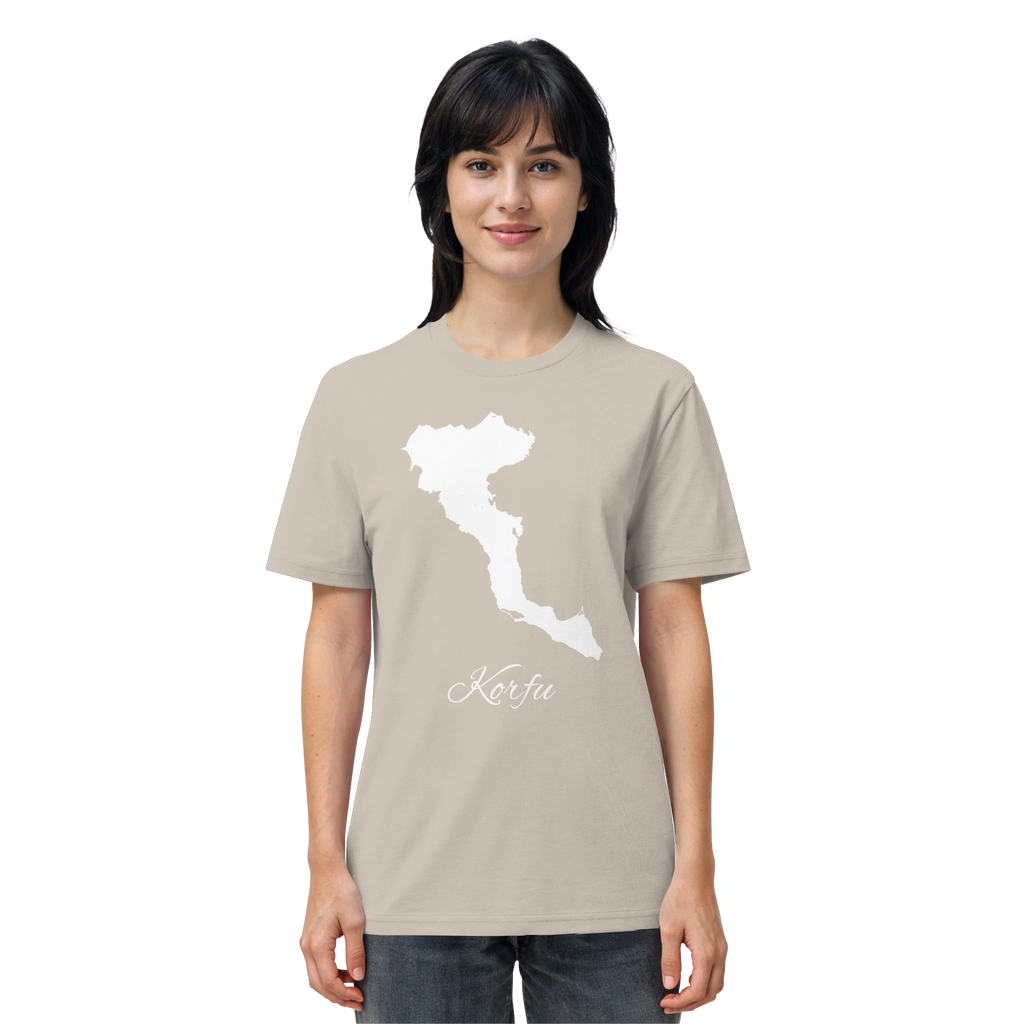 Korfu Silhouette Griechenland - Organic Shirt