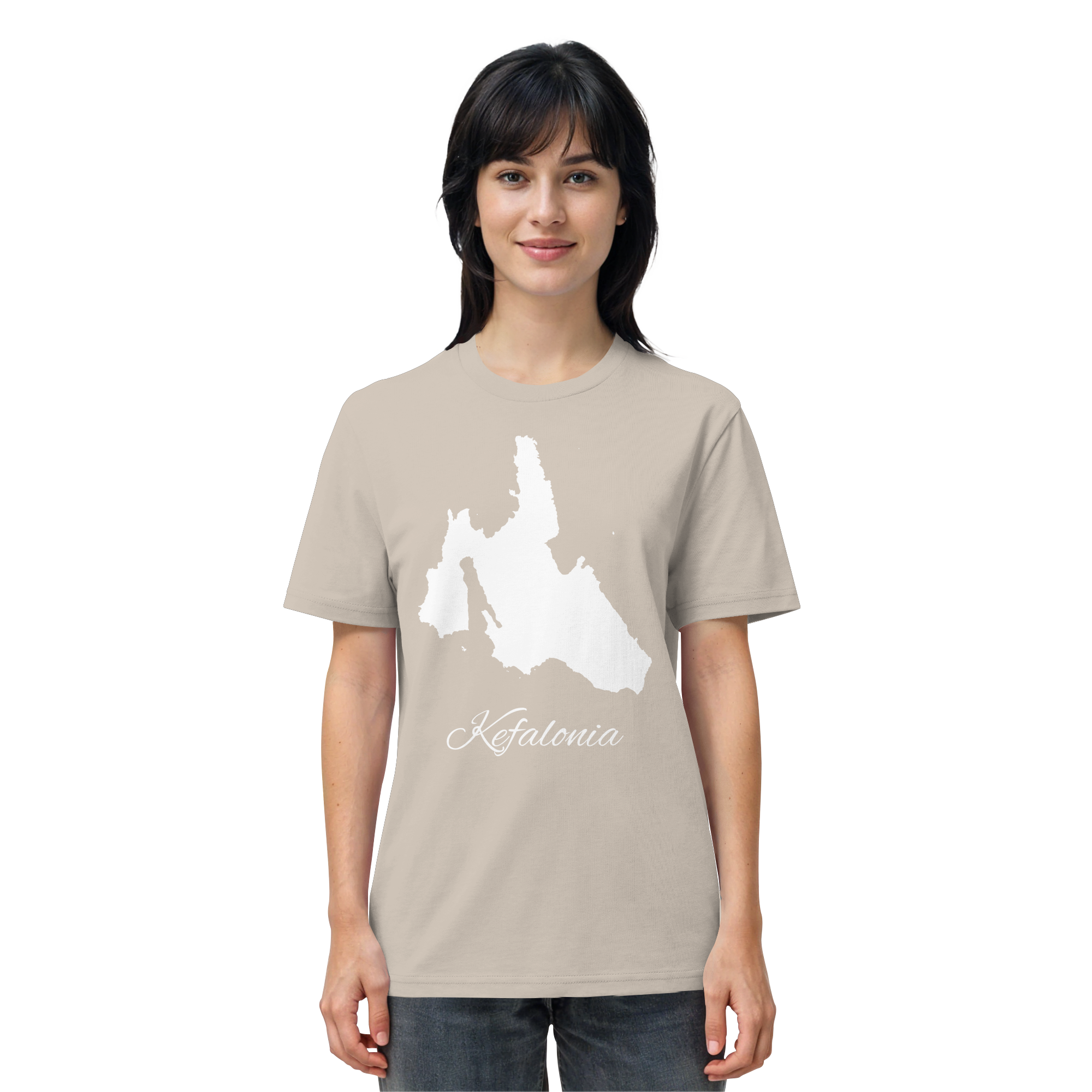 Kefalonia Silhouette Griechenland - Organic Shirt