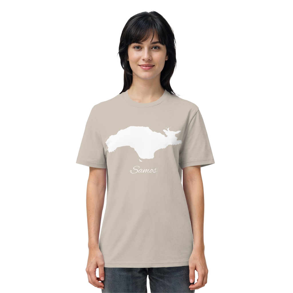Samos Silhouette Griechenland - Organic Shirt